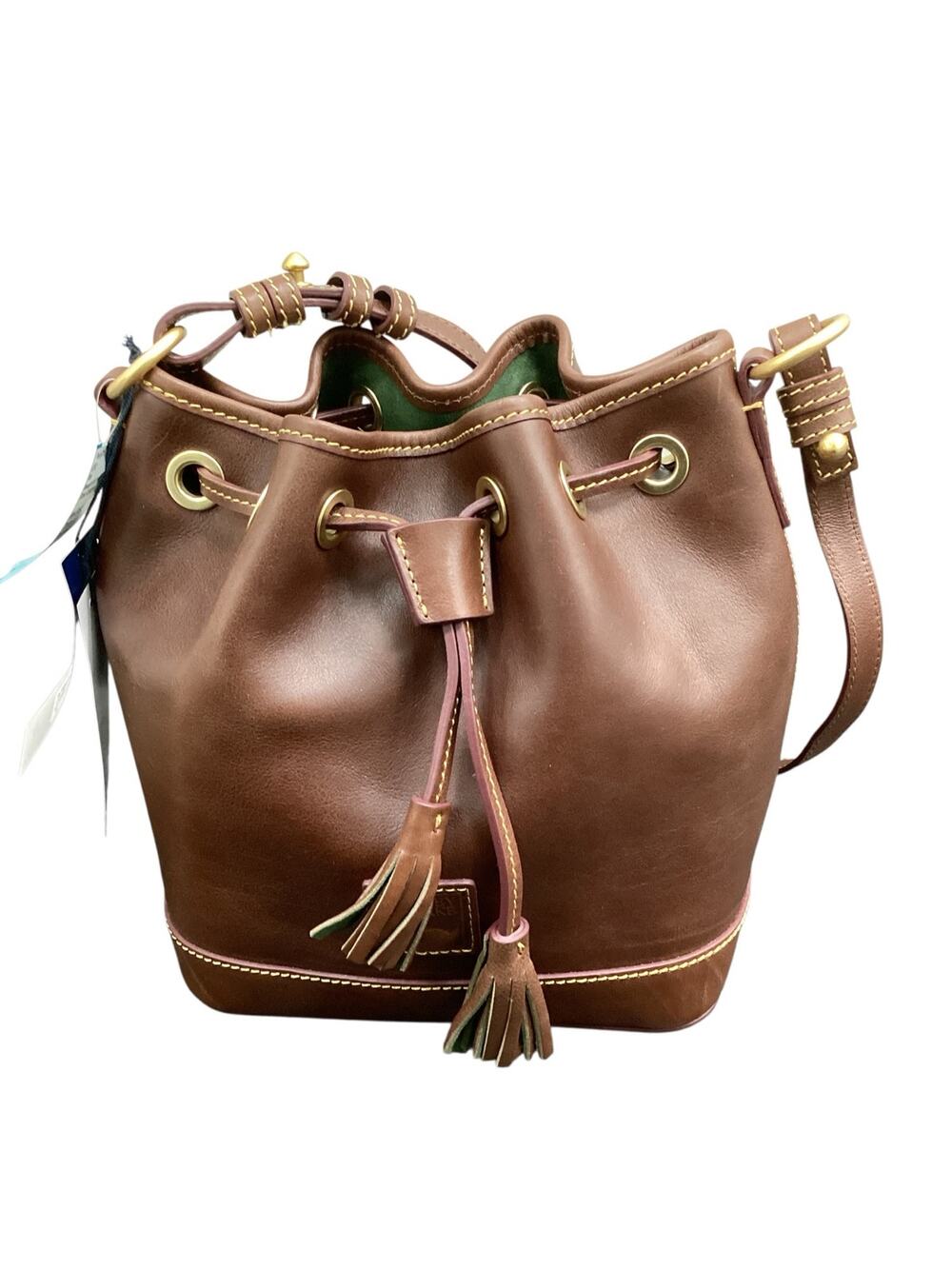 NWT Dooney &Bourke Purse Women’s One Size Small Drawstring Leather Shoulder Bag